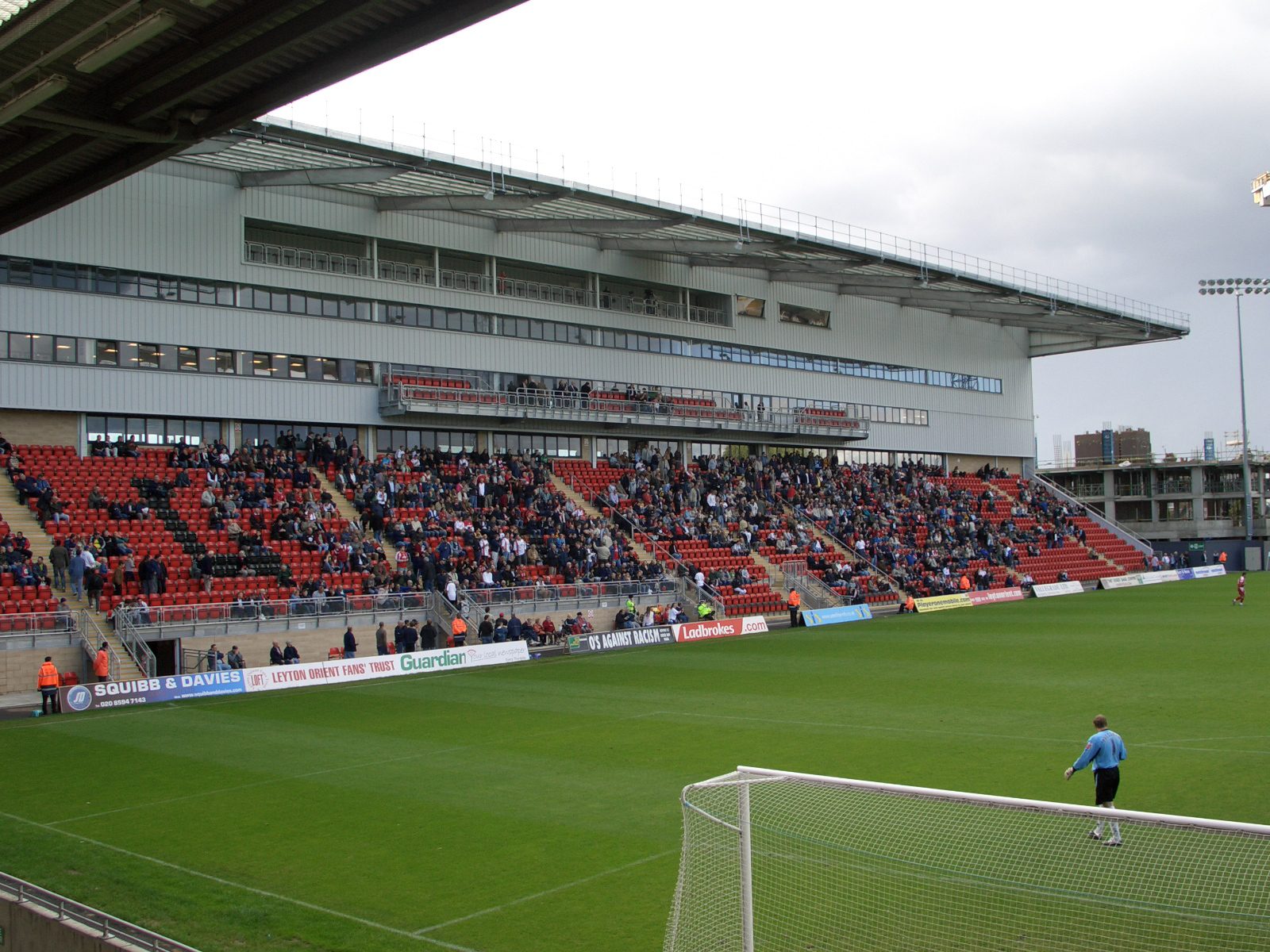 West Stand at Brisbane Road