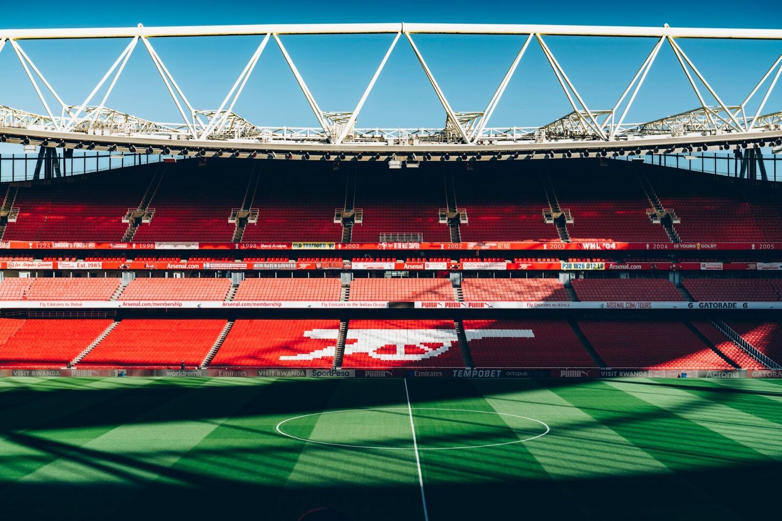 Emirates Stadium, home of Arsenal