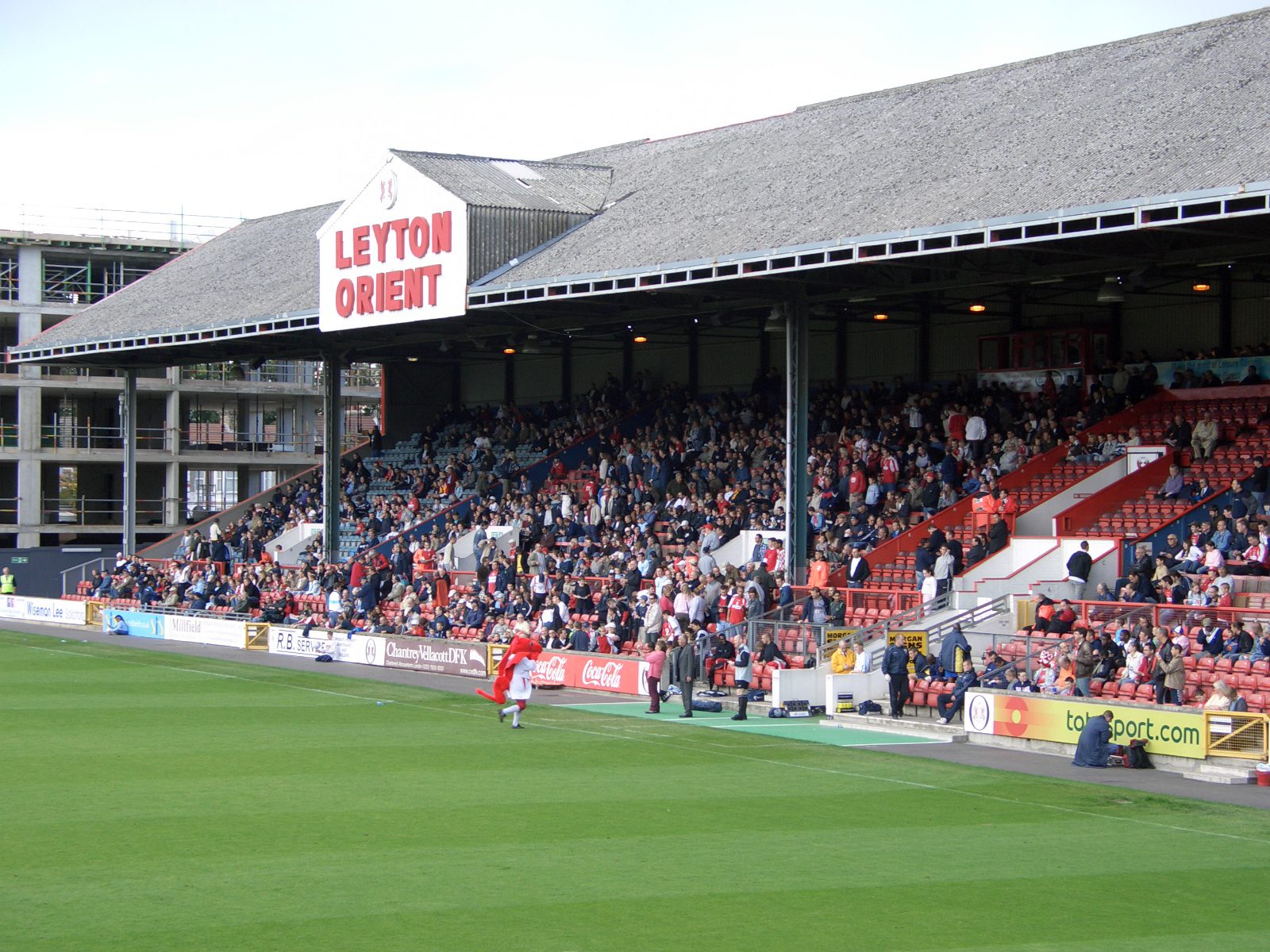 East Stand at Brisbane Road