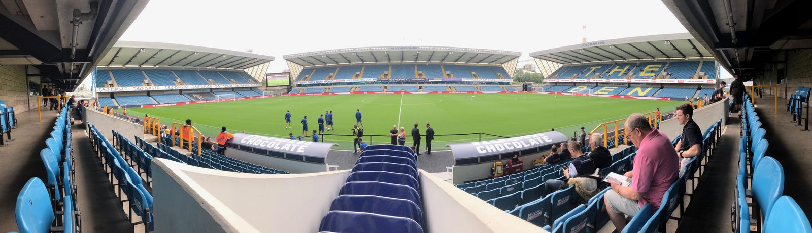Inside The Den, home of Millwall