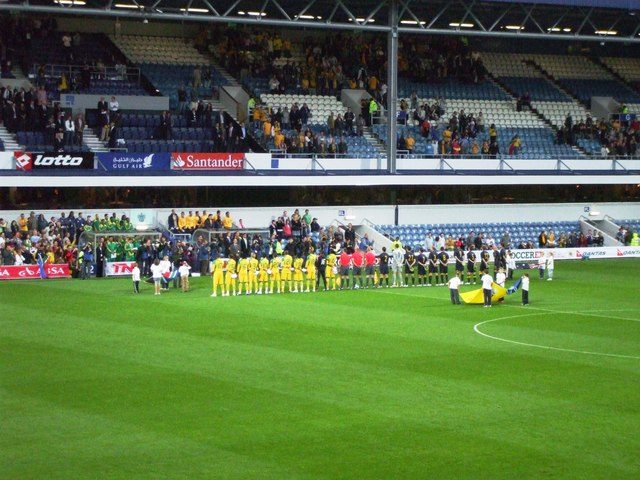 Pitch view from inside Loftus Road